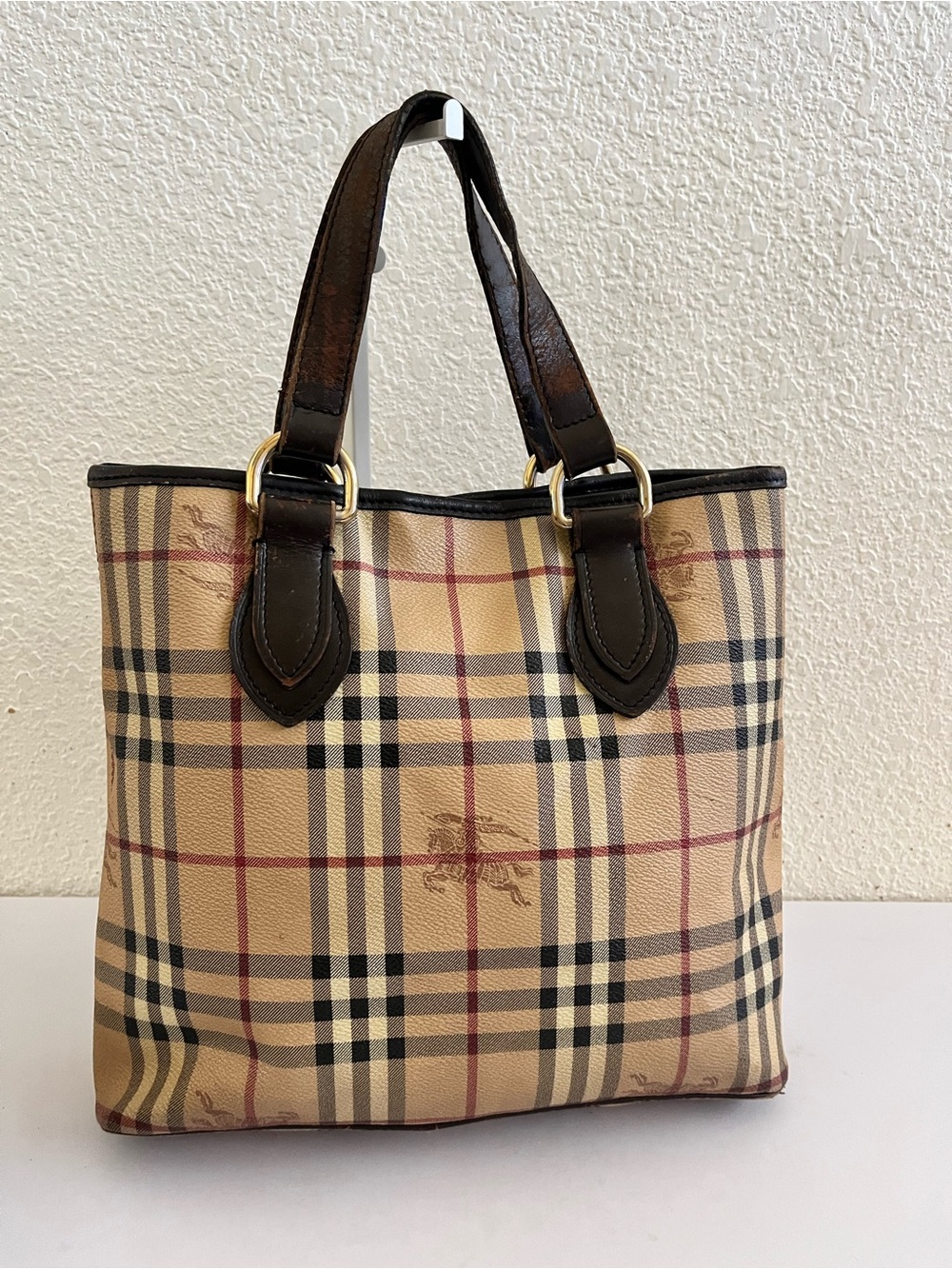 Burberry Haymarket tote bag - Picture 12 of 15